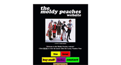 Desktop Screenshot of moldypeaches.com